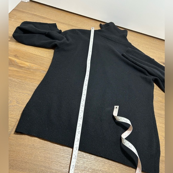 Large cashmere sweater, women’s cashmere turtleneck sweater - Picture 6 of 7